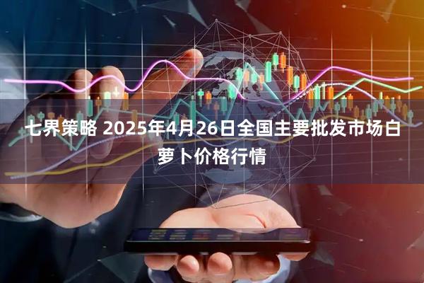 七界策略 2025年4月26日全国主要批发市场白萝卜价格行情