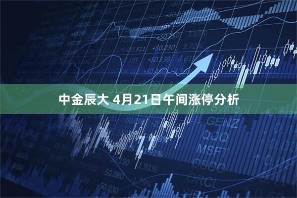 中金辰大 4月21日午间涨停分析