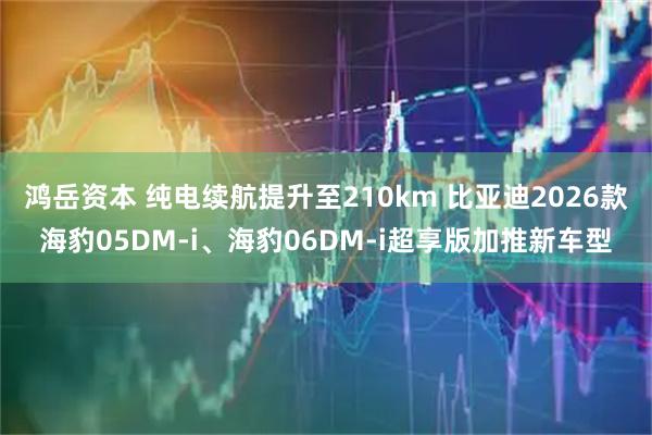 鸿岳资本 纯电续航提升至210km 比亚迪2026款海豹05DM-i、海豹06DM-i超享版加推新车型